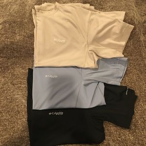 Lot of 3 Columbia PFG Tee Shirts, picked
